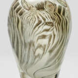 "Gato"-Vase von Toan Klein Farbloses Glas mit inte… - photo 1