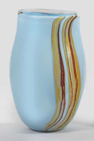 Moderne Murano-Ziervase Ins Oval gedrückte Form. F… - Foto 1