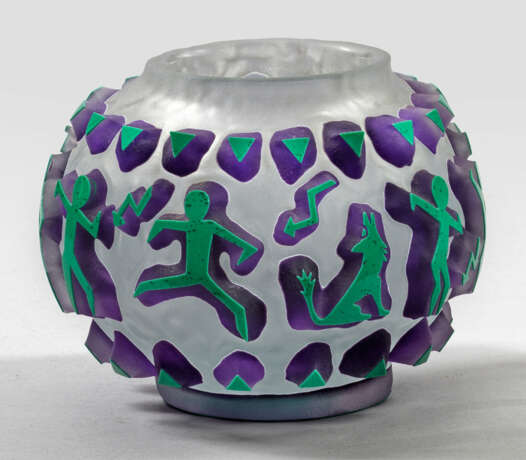 Kamee-Vase von Raabe & Fellerman Dickwandig, Kugel… - photo 1