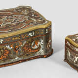 Zwei Napoleon III-Schatullen Palisander, furniert … - photo 1