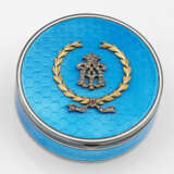 Zierdose Silber, teilw. vergoldet, teilw. emaillie… - photo 1