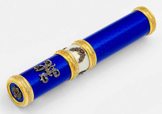 Prächtiges Zigarrenetui im Stil von Karl Fabergé. … - photo 1
