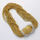 Elegantes Brillant-Armband Gelbgold, gest. 750. Ar… - Foto 1