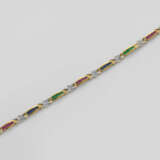 Klassisches Multicolor-Armband Gelbgold, gest. 18 … - photo 1