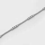 Hochkarätiges Brillant-Rivière-Armband Weißgold, g… - photo 1