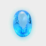 Swissblue-Topas Ungefasst. Topas im Briolettschlif… - photo 1