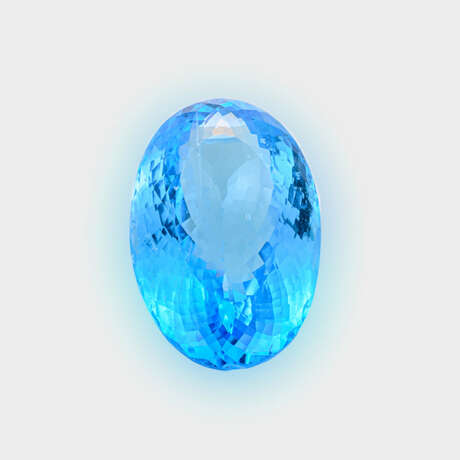 Swissblue-Topas Ungefasst. Topas im Briolettschlif… - photo 1