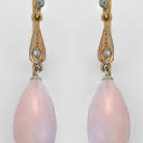 Engelshaut-Korallen-Pendeloques Gelbgold, 14 ct.; … - photo 1