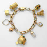 Bettel-Armband à deux couleurs Rosé- und Gelbgold,… - photo 1