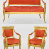 Directoire-Ameublement 3-tlg.; Sofabank und Paar A… - photo 1