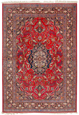 Großer Keschan-Teppich Persien. Mitte 20. Jh.; Wol… - photo 1