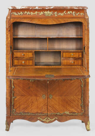 Signierter Louis XV-Sekretär von Léonard Boudin Kö… - photo 2