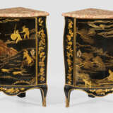 Paar Louis XV-Ecoignuren im Chinoiseriedekor Gegen… - фото 1