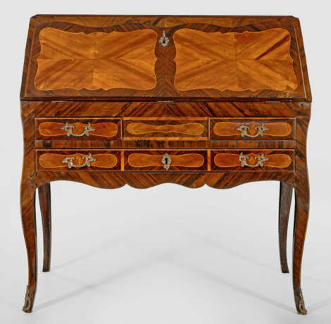Louis XV-Sekretär Palisander und Kirschbaum, furni… - photo 1