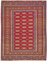 Kleiner Lahore-Teppich Pakistan. Wolle auf Baumwol…
