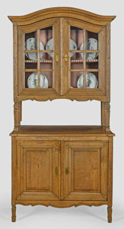Louis XVI-Aufsatzschrank Eichenholz. Querrechtecki… - фото 1