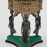 Imposante Prunkjardinière im Empire-Stil Bronze, t… - Foto 1
