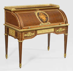 Signiertes Louis XVI-Zylinderbureau von Henry Dass…