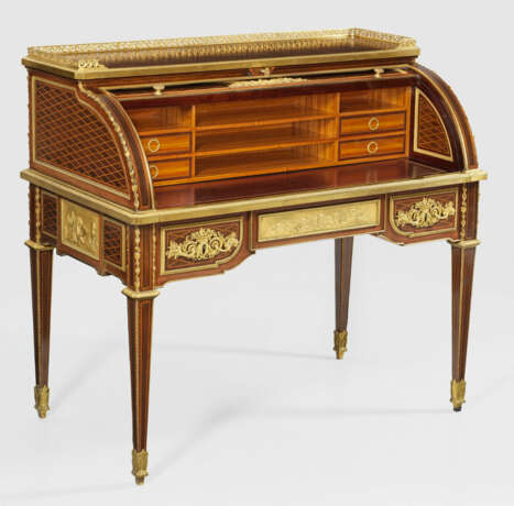 Signiertes Louis XVI-Zylinderbureau von Henry Dass… - Foto 2