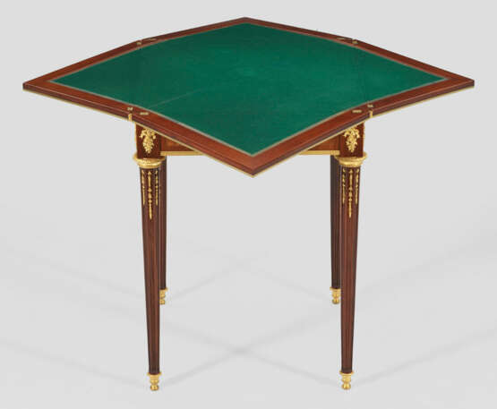 Signierter Louis XVI-Spieltisch von François Linke… - photo 2