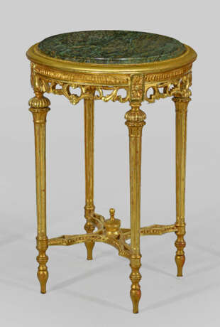 Gueridontisch im Louis XVI-Stil Holz reliefplastis… - Foto 1