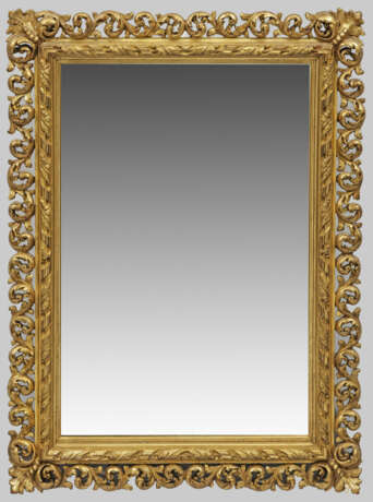Wandspiegel im Louis XVI-Stil Holz, stuckiert, gef… - фото 1
