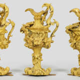 Drei repräsentative Napoleon III-Ziervasen Bronze,… - photo 1