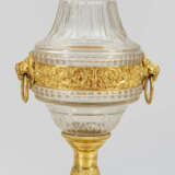 Napoleon III-Kristallvase Farbloses Kristallglas m… - фото 1