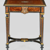 Napoleon III-Table à écrire Holz, ebonisiert sowie… - фото 1