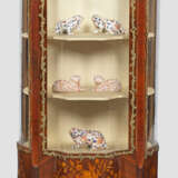 Napoleon III-Salonvitrine Palisander furniert und … - photo 1