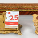 Belle Epoque-Schreibunterlage Rosenholz, furniert … - Foto 1