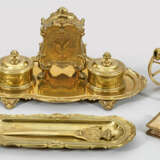 Umfangreiches Schreibset im Louis XV-Stil 9-tlg.; … - Foto 1