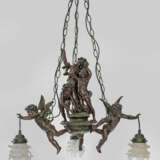 Paar dekorative Deckenlampen im Belle Epoque-Stil … - фото 2