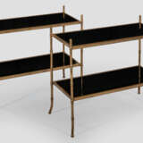 Paar Fauxbamboo-Beistelltische im Stil v… - photo 1