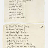 Manuskript des italienischen Schriftstel… - photo 1