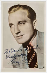 Bing Crosby Postkarte mit nachkolorierte…