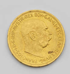 Goldmünze "Österreich, 20 Kronen, Franz …