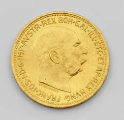 Goldmünze "Österreich, 20 Kronen, Franz …
