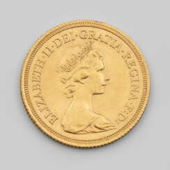 Goldmünze "Großbritannien, Sovereign, El…