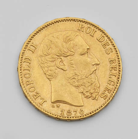 Goldmünze "Belgien, 20 Francs, Leopold I… - photo 1
