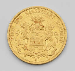 Goldmünze "Deutsches Reich, 20 Mark, …