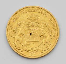 Goldmünze "Deutsches Reich, 20 Mark, …