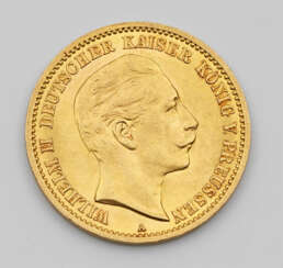 Goldmünze "Deutsches Reich, 10 Mark, Wil…