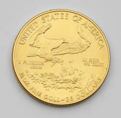 Goldmünze "USA, 25 Dollar, American Eagl…