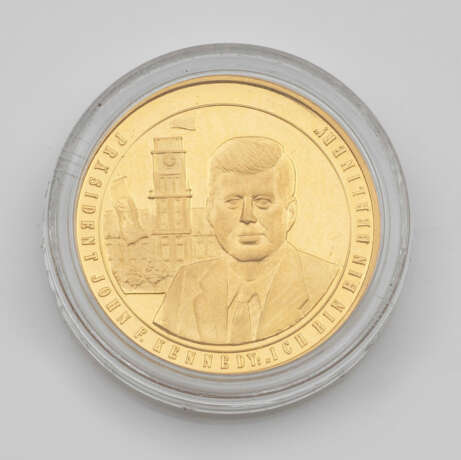 Goldmedaille "750 Jahre Berlin, John F. … - photo 1