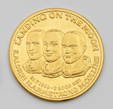 Goldmedaille "Landing on the Moon 1969" … - photo 1
