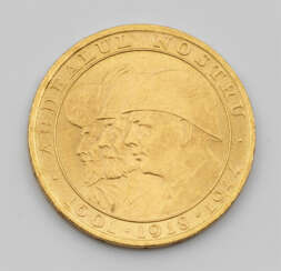 Goldmedaille "Rumänien, 20 Lei, 1944" Fe…