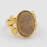 Venezianischer Kamee-Ring Gelbgold, 21,6… - photo 1