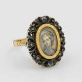 Belle Epoque-Ring Gelbgold, gest. 750, t… - фото 1