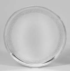 Georg III-Salver Sterlingsilber. Von dre…
